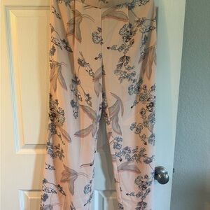Bar III Cream and Pink Trousers